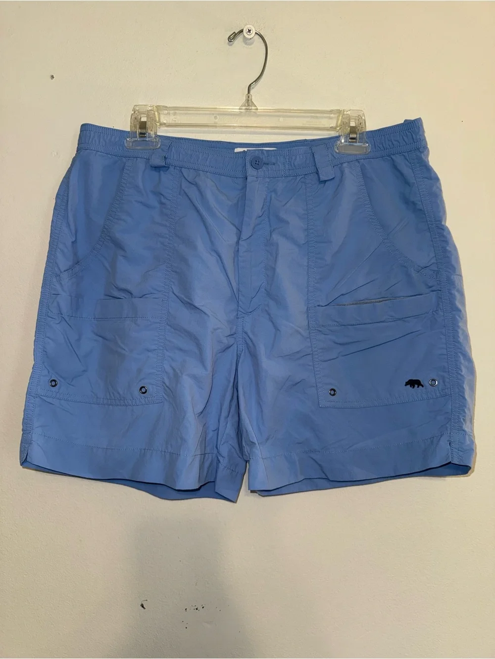 Onward Reserve Shorts Men M Blue Cargo Elastic 6